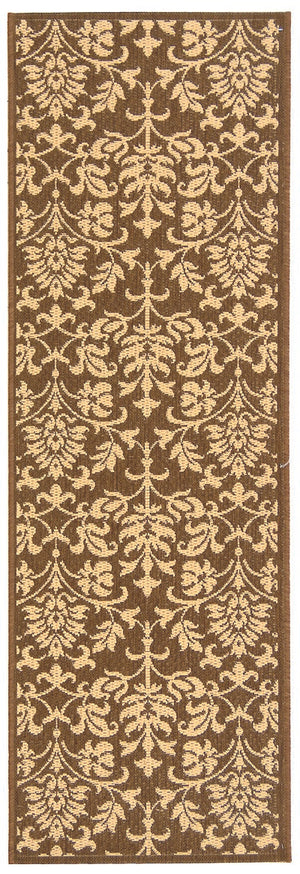 Safavieh Cy3416 Power Loomed 85.4% Polypropylene/10.4% Polyester/4.2% Latex Outdoor Rug CY3416-3409-4
