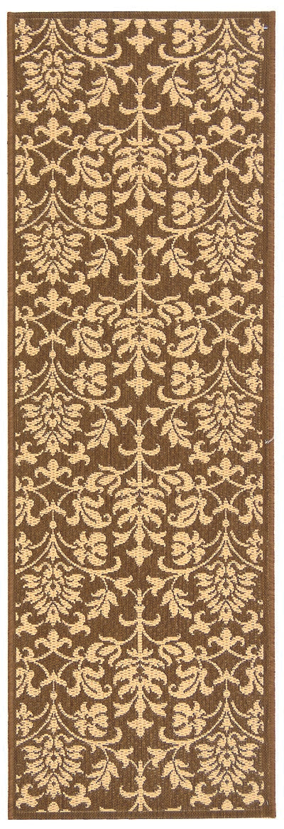 Safavieh Cy3416 Power Loomed 85.4% Polypropylene/10.4% Polyester/4.2% Latex Outdoor Rug CY3416-3409-4