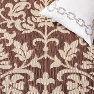 Safavieh Cy3416 Power Loomed 85.4% Polypropylene/10.4% Polyester/4.2% Latex Outdoor Rug CY3416-3409-4