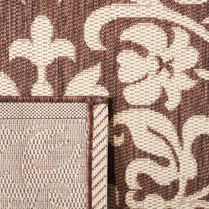 Safavieh Cy3416 Power Loomed 85.4% Polypropylene/10.4% Polyester/4.2% Latex Outdoor Rug CY3416-3409-4