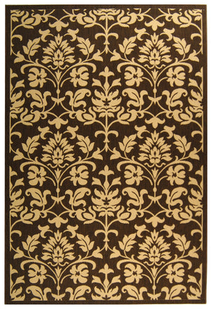 Safavieh Cy3416 Power Loomed 85.4% Polypropylene/10.4% Polyester/4.2% Latex Outdoor Rug CY3416-3409-4