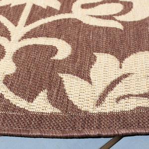 Safavieh Cy3416 Power Loomed 85.4% Polypropylene/10.4% Polyester/4.2% Latex Outdoor Rug CY3416-3409-4