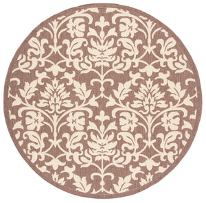 Safavieh Cy3416 Power Loomed 85.4% Polypropylene/10.4% Polyester/4.2% Latex Outdoor Rug CY3416-3409-4