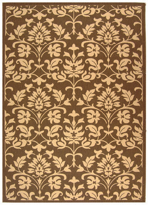 Safavieh Cy3416 Power Loomed 85.4% Polypropylene/10.4% Polyester/4.2% Latex Outdoor Rug CY3416-3409-4