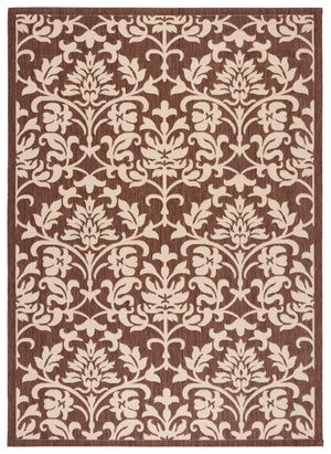 Safavieh Cy3416 Power Loomed 85.4% Polypropylene/10.4% Polyester/4.2% Latex Outdoor Rug CY3416-3409-4