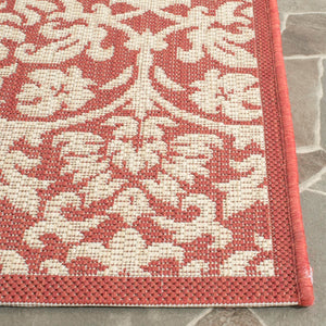Safavieh Cy3416 Power Loomed 85.4% Polypropylene/10.4% Polyester/4.2% Latex Outdoor Rug CY3416-3707-4