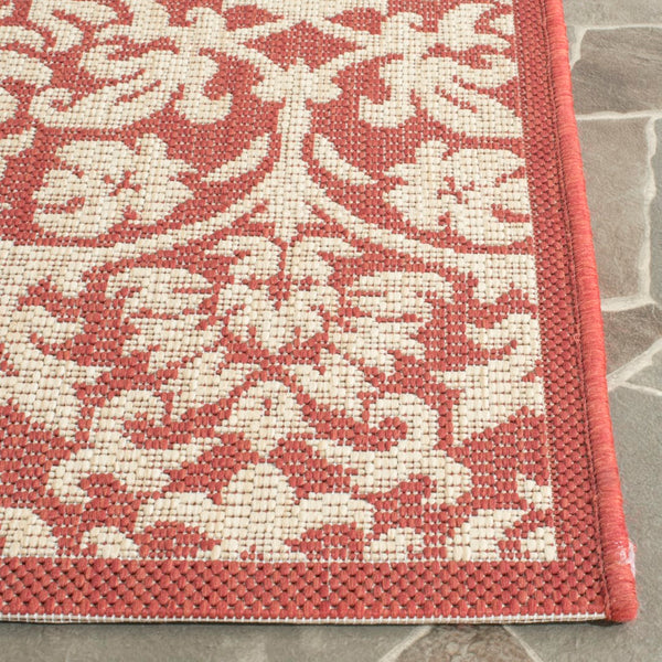 Safavieh Cy3416 Power Loomed 85.4% Polypropylene/10.4% Polyester/4.2% Latex Outdoor Rug CY3416-3707-4