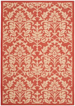 Safavieh Cy3416 Power Loomed 85.4% Polypropylene/10.4% Polyester/4.2% Latex Outdoor Rug CY3416-3707-4