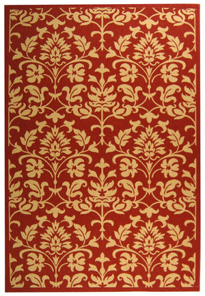 Safavieh Cy3416 Power Loomed 85.4% Polypropylene/10.4% Polyester/4.2% Latex Outdoor Rug CY3416-3707-4