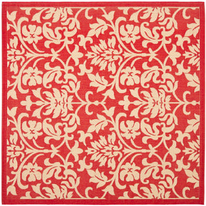 Safavieh Cy3416 Power Loomed 85.4% Polypropylene/10.4% Polyester/4.2% Latex Outdoor Rug CY3416-3707-4