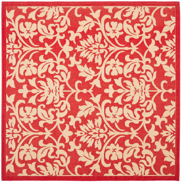 Safavieh Cy3416 Power Loomed 85.4% Polypropylene/10.4% Polyester/4.2% Latex Outdoor Rug CY3416-3707-4