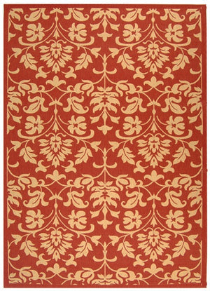 Safavieh Cy3416 Power Loomed 85.4% Polypropylene/10.4% Polyester/4.2% Latex Outdoor Rug CY3416-3707-4