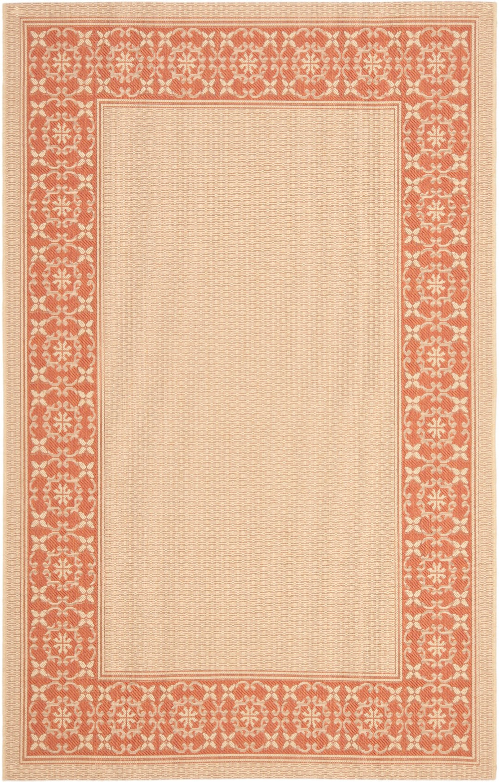 Safavieh Cy6003 Power Loomed 85.4% Polypropylene/10.4% Polyester/4.2% Latex Outdoor Rug CY6003-11-4