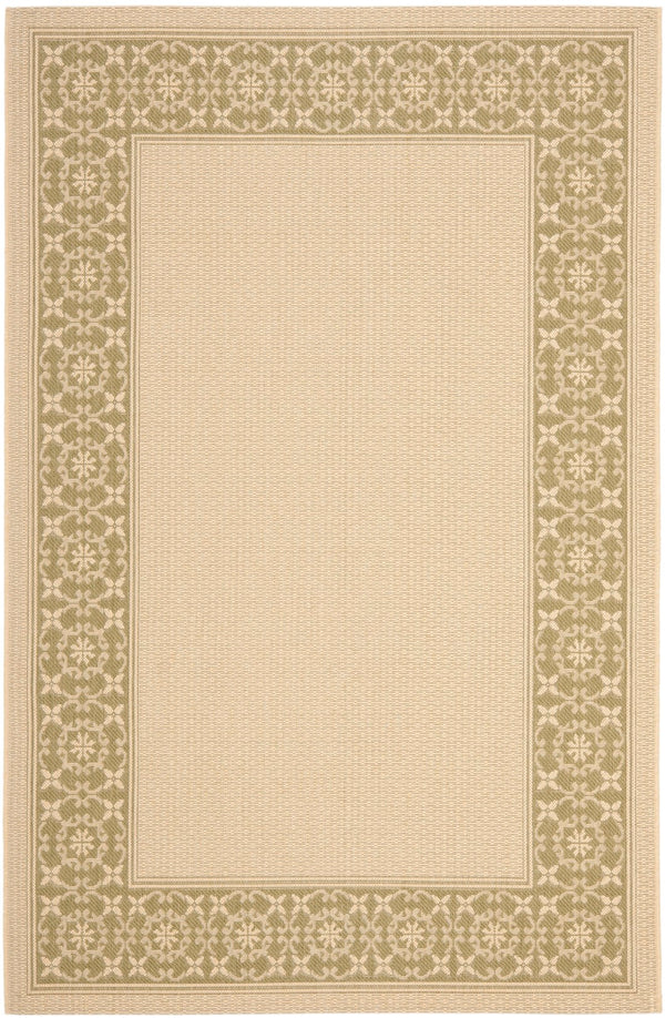 Safavieh Cy6003 Power Loomed 85.4% Polypropylene/10.4% Polyester/4.2% Latex Outdoor Rug CY6003-14-4