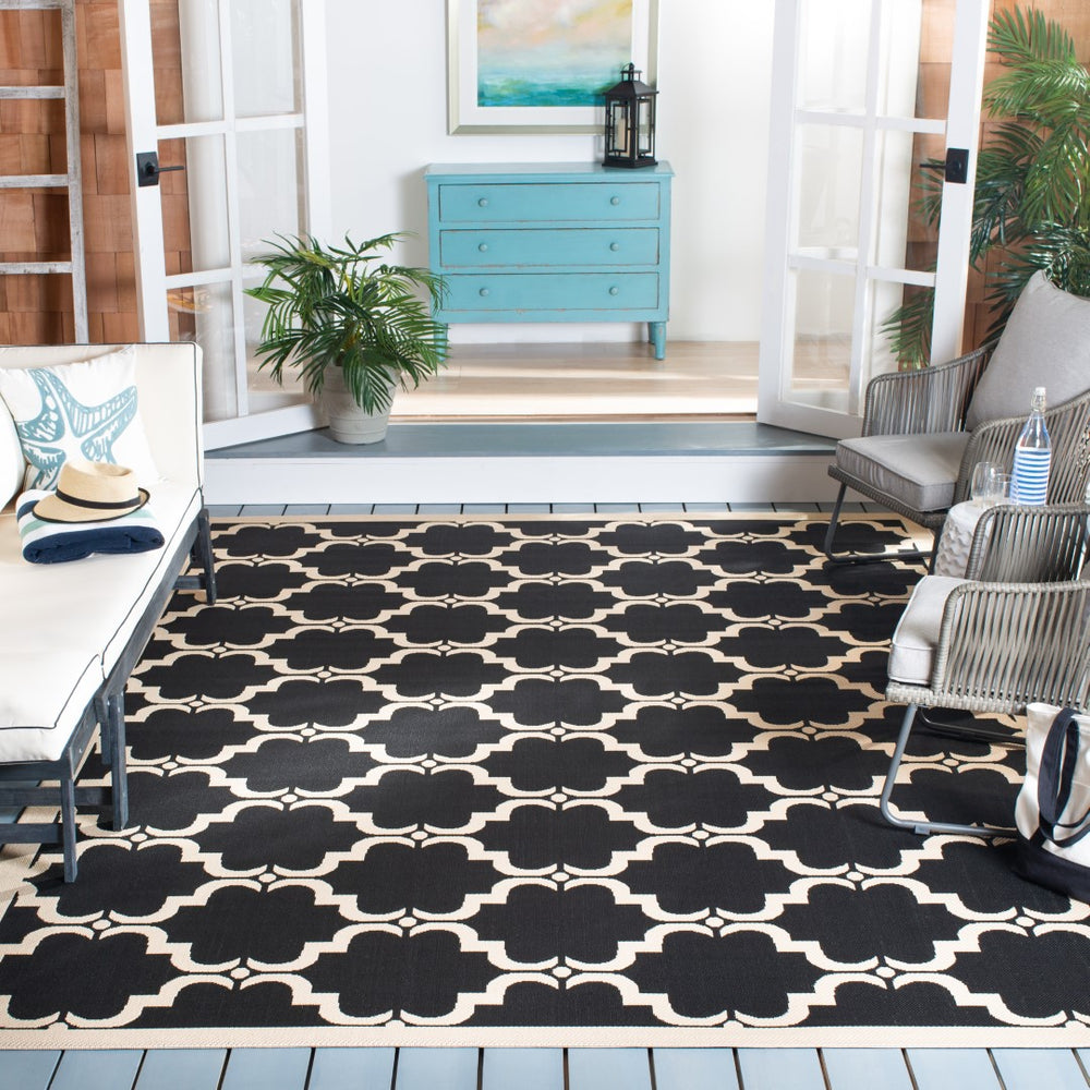 Safavieh Florenteen Tile Power Loomed 85.4% Polypropylene/10.4% Polyester/4.2% Latex Indoor/Outdoor Rug CY6009-226-810