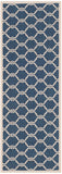 Safavieh Florenteen Tile Power Loomed 85.4% Polypropylene/10.4% Polyester/4.2% Latex Outdoor Rug CY6009-268-4