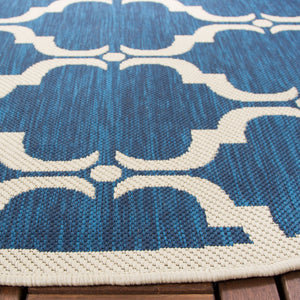 Safavieh Florenteen Tile Power Loomed 85.4% Polypropylene/10.4% Polyester/4.2% Latex Outdoor Rug CY6009-268-5R