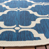 Safavieh Florenteen Tile Power Loomed 85.4% Polypropylene/10.4% Polyester/4.2% Latex Indoor/Outdoor Rug CY6009-268-810