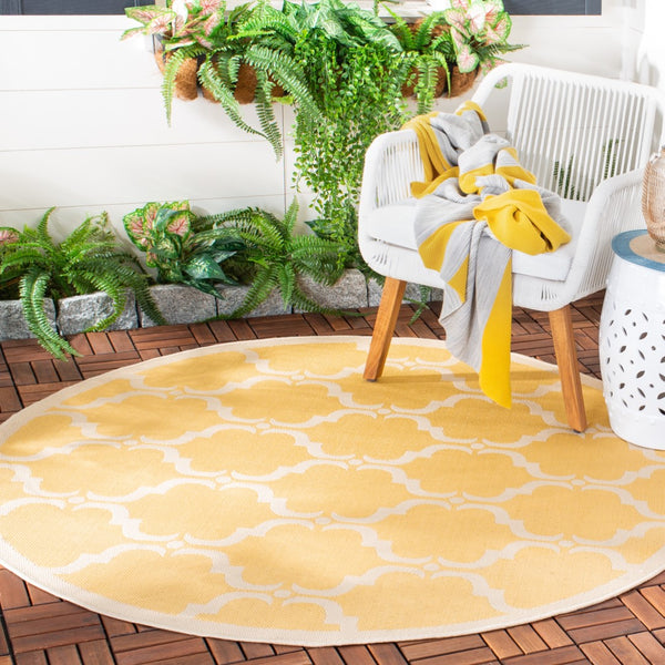 Safavieh Florenteen Tile Power Loomed 85.4% Polypropylene/10.4% Polyester/4.2% Latex Indoor/Outdoor Rug CY6009-316-810