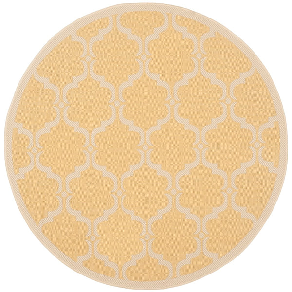 Safavieh Florenteen Tile Power Loomed 85.4% Polypropylene/10.4% Polyester/4.2% Latex Outdoor Rug CY6009-316-5R