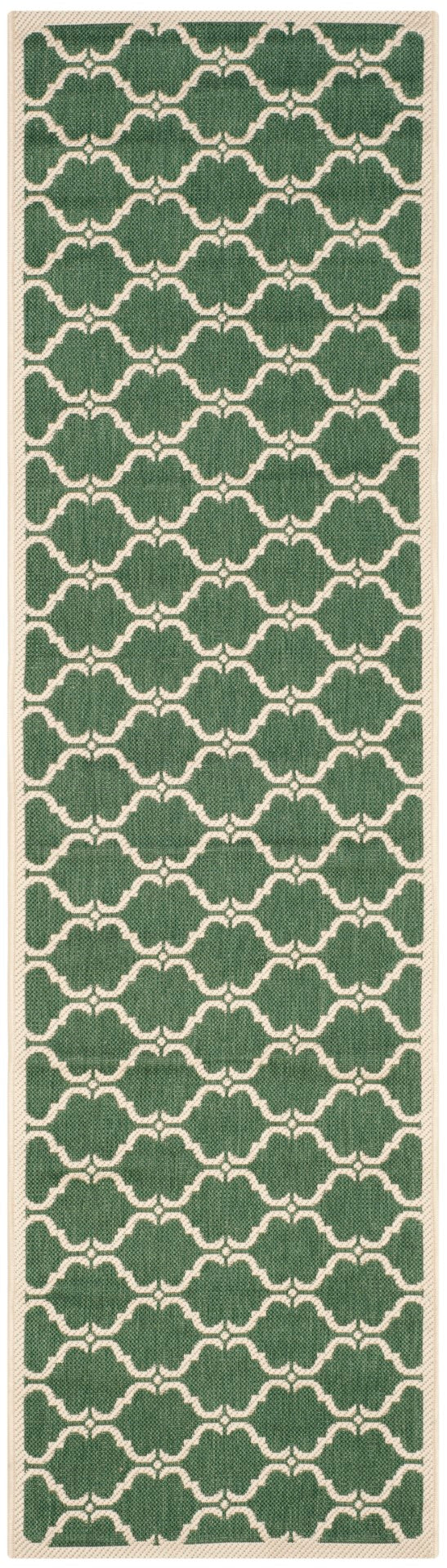 Safavieh Florenteen Tile Power Loomed 85.4% Polypropylene/10.4% Polyester/4.2% Latex Outdoor Rug CY6009-332-3