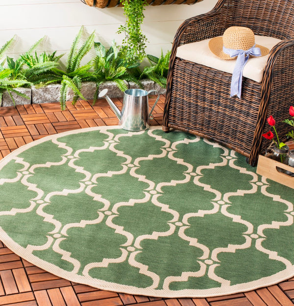 Safavieh Florenteen Tile Power Loomed 85.4% Polypropylene/10.4% Polyester/4.2% Latex Indoor/Outdoor Rug CY6009-332-810