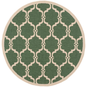 Safavieh Florenteen Tile Power Loomed 85.4% Polypropylene/10.4% Polyester/4.2% Latex Outdoor Rug CY6009-332-5R