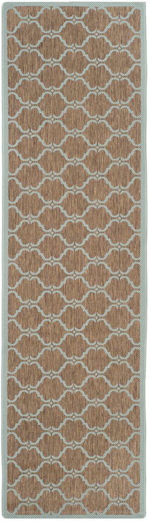 Safavieh Florenteen Tile Power Loomed 85.4% Polypropylene/10.4% Polyester/4.2% Latex Outdoor Rug CY6009-337-4
