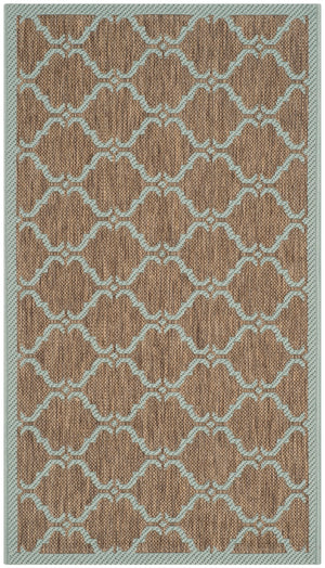 Safavieh Florenteen Tile Power Loomed 85.4% Polypropylene/10.4% Polyester/4.2% Latex Outdoor Rug CY6009-337-4