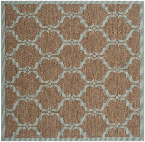 Safavieh Florenteen Tile Power Loomed 85.4% Polypropylene/10.4% Polyester/4.2% Latex Outdoor Rug CY6009-337-5SQ