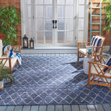 Safavieh Courtyard 6000 Power Loomed 85.4% Polypropylene/10.4% Polyester/4.2% Latex Indoor/Outdoor Rug CY6010-23321-9