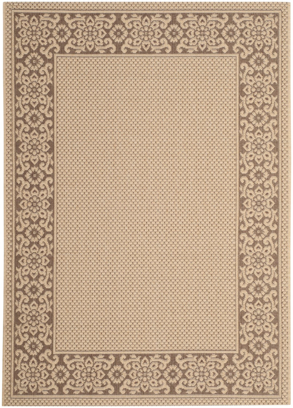 Safavieh Cy6011 Power Loomed 85.4% Polypropylene/10.4% Polyester/4.2% Latex Outdoor Rug CY6011-219-4