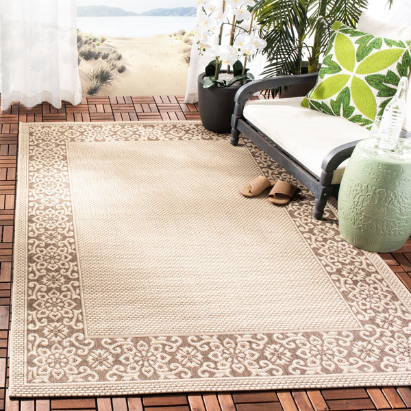 Safavieh Cy6011 PowerLoomed 85.4% Polypropylene/10.4% Polyester/4.2% Latex Indoor/Outdoor Rug CY6011-219-9