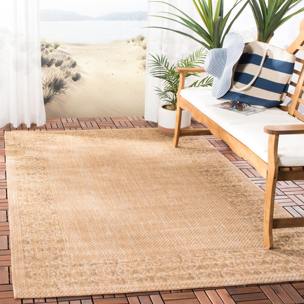 Safavieh Cy6011 PowerLoomed 85.4% Polypropylene/10.4% Polyester/4.2% Latex Indoor/Outdoor Rug CY6011-39-3