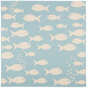 Safavieh Courtyard 6012 PowerLoomed 85.4% Polypropylene/10.4% Polyester/4.2% Latex Indoor/Outdoor Rug CY6012-223-214