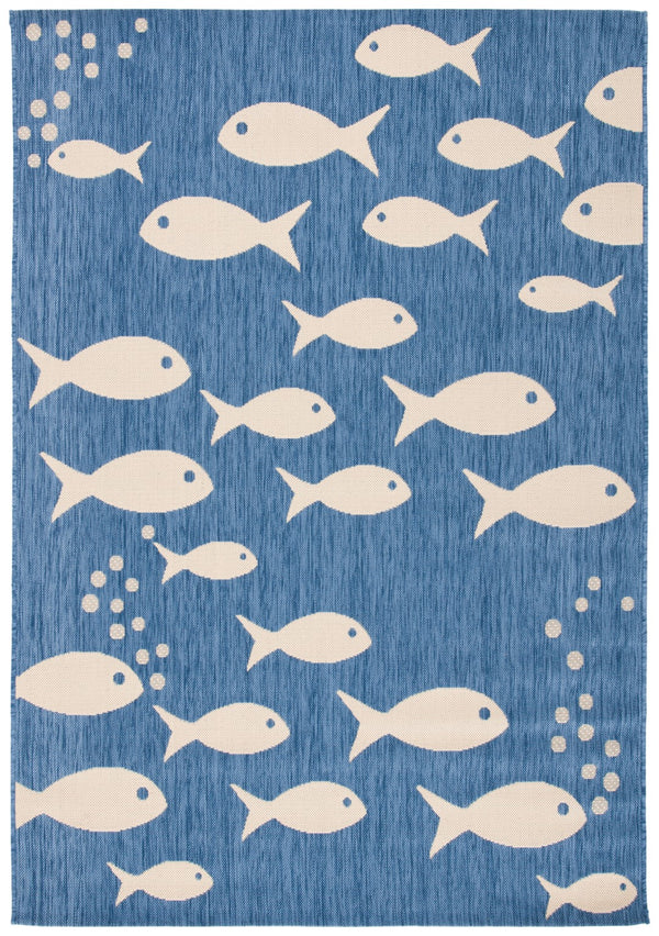 Safavieh Courtyard 6012 PowerLoomed 85.4% Polypropylene/10.4% Polyester/4.2% Latex Indoor/Outdoor Rug CY6012-233-8SQ