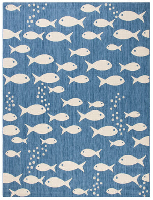 Safavieh Courtyard 6012 PowerLoomed 85.4% Polypropylene/10.4% Polyester/4.2% Latex Indoor/Outdoor Rug CY6012-233-8SQ