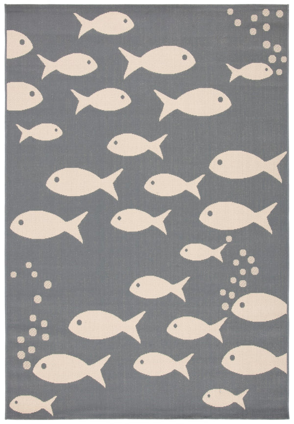 Safavieh Courtyard 6012 Power Loomed 85.4% Polypropylene/10.4% Polyester/4.2% Latex Outdoor Rug CY6012-236-9