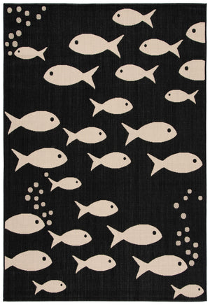 Safavieh Courtyard 6012 PowerLoomed 85.4% Polypropylene/10.4% Polyester/4.2% Latex Indoor/Outdoor Rug CY6012-256-8SQ