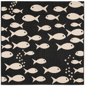 Safavieh Courtyard 6012 Power Loomed 85.4% Polypropylene/10.4% Polyester/4.2% Latex Outdoor Rug CY6012-256-9