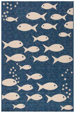 Safavieh Courtyard 6012 Power Loomed 85.4% Polypropylene/10.4% Polyester/4.2% Latex Indoor/Outdoor Rug CY6012-258-27