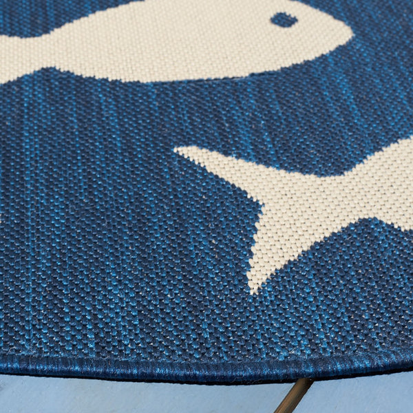 Safavieh Courtyard 6012 Power Loomed 85.4% Polypropylene/10.4% Polyester/4.2% Latex Indoor/Outdoor Rug CY6012-258-27