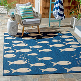 Safavieh Courtyard 6012 Power Loomed 85.4% Polypropylene/10.4% Polyester/4.2% Latex Outdoor Rug CY6012-258-9