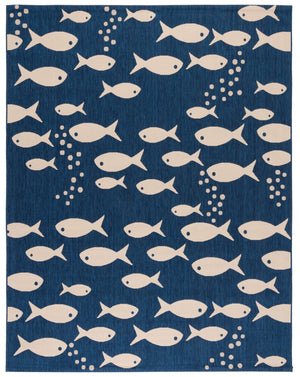 Safavieh Courtyard 6012 Power Loomed 85.4% Polypropylene/10.4% Polyester/4.2% Latex Indoor/Outdoor Rug CY6012-258-27