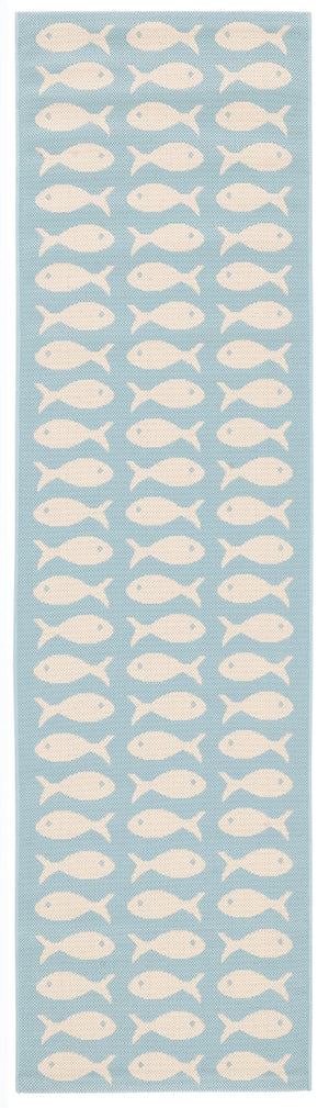 Safavieh Courtyard 6013 Power Loomed 85.4% Polypropylene/10.4% Polyester/4.2% Latex Outdoor Rug CY6013-223-9