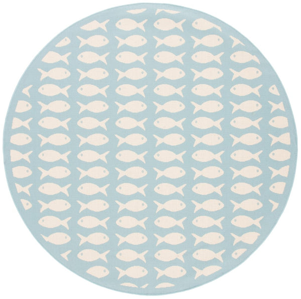 Safavieh Courtyard 6013 PowerLoomed 85.4% Polypropylene/10.4% Polyester/4.2% Latex Indoor/Outdoor Rug CY6013-223-5SQ