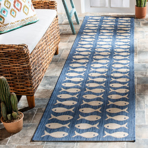 Safavieh Courtyard 6013 Power Loomed 85.4% Polypropylene/10.4% Polyester/4.2% Latex Outdoor Rug CY6013-233-9