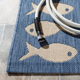 Safavieh Courtyard 6013 Power Loomed 85.4% Polypropylene/10.4% Polyester/4.2% Latex Outdoor Rug CY6013-233-9