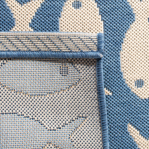 Safavieh Courtyard 6013 Power Loomed 85.4% Polypropylene/10.4% Polyester/4.2% Latex Outdoor Rug CY6013-233-9