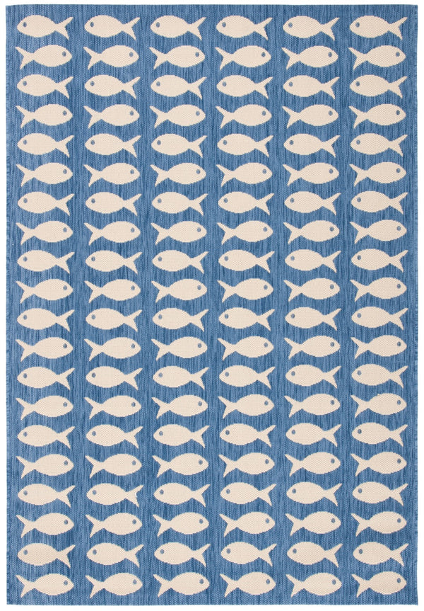 Safavieh Courtyard 6013 PowerLoomed 85.4% Polypropylene/10.4% Polyester/4.2% Latex Indoor/Outdoor Rug CY6013-233-5SQ